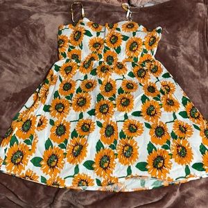 SHEIN Sunflower Dress